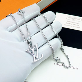 Louis Vuitton LV Letter Floral Necklace-0307  